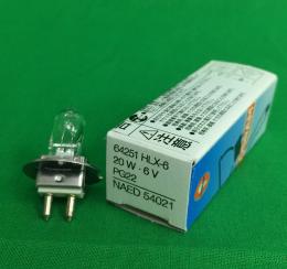 OSRAM 64251 6V20W【スリットランプ用ハロゲン球】